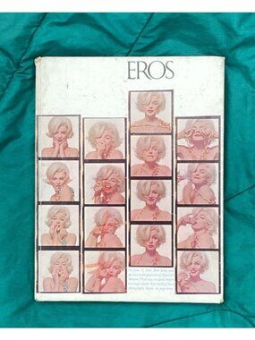 Hardbound Eros Magazine Autumn 1962 Vol 1 No 3 Bert Stern Photos Marilyn Monroe